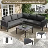 MERAX Gartenlounge-Set Sitzgruppe für 4-5 Personen, 4-tlg, Produktbild-Vorschau 2