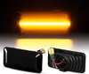 LED SEITENBLINKER Schwarz passend für VW GOLF 3 VENTO Produktbild-Vorschau 1