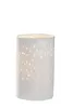 GILDE Stolní lampa, motiv stromu života, porcelán, bílá, , Náhled obrázku produktu 1