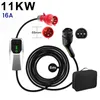 Kabel ładowania EV Typ 2,  11 kW 6 m 3-fazowy regulacja Podgląd zdjęcia produktu 1
