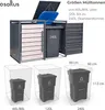 Metall Mülltonnenbox 3er Mülltonnenverkleidung 196 x 118 cm Produktbild-Vorschau 9