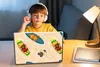 MuchoWow® Laptop Aufkleber Sticker Cover Hunde - Surfen - Produktbild-Vorschau 3