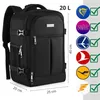 RYANAIR WIZZAIR Reiserucksack 40x25x20 Freigepäck ZAGATTO Produktbild-Vorschau 6