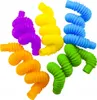Sensory Tubes Pop Tubes Set x 10 Jouets anti-stress pour Voir les images du produit 6