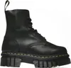A black Dr. Martens Audrick boot shown from the side. Anteprima dell’immagine prodotto