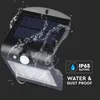 V-TAC 8277 Solar-Wandleuchte 'V-TAC 767-2' mit PIR-Sensor, Produktbild-Vorschau 12