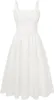 Vestido midi de corte recto y casual, con tirantes finos y Vista previa de la imagen del producto 1