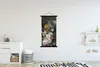 MuchoWow® Textilposter Stilleben mit Blumen - Gemälde von Produktbild-Vorschau 2