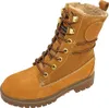 A single brown boot is shown against a white background. Voir les images du produit