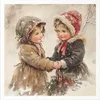 Set de papier de riz - Vintage Enfants, Noël - RSM184 - Itd Voir les images du produit 7