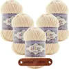 5 x ALIZE Velluto 310 Honey mit Label Produktbild-Vorschau 1