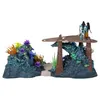 A diorama of an underwater scene with two figures standing on a platform. Náhled obrázku produktu
