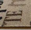 Teppich mit Schriftzug Coffee Cappuccino Größe - 67 x 180 Produktbild-Vorschau 5