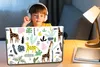 MuchoWow® Laptop Aufkleber Sticker Cover Dschungel - Muster Produktbild-Vorschau 3