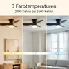 Stropný ventilátor s LED osvetlením a diaľkovým ovládaním Náhľad obrázku produktu 8