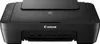 A black Canon printer is shown from the front. Produktbild-Vorschau