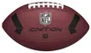 Wilson NFL Ignition Junior American Football, Rood, Rood, Productafbeelding-voorbeeld 1