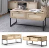 Wohnzimmertisch  Vicco Natal Sonoma 100 x 48 cm mit zwei Produktbild-Vorschau 2