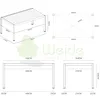 Weide Carport aus Aluminium | 3 x 5,3 M | Garage anthrazit Produktbild-Vorschau 5