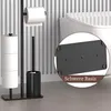 Toilettenpapierhalter, 4-in-1 WC-Rollenhalter, stehender Produktbild-Vorschau 8