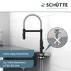 SCHÜTTE UNICORN dřezová baterie chrom Náhled obrázku produktu 4