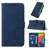 Galaxy M53 5G Hülle, Schlank Prägung Flip Leder Produktbild-Vorschau 2