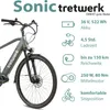 Tretwerk Sonic Pedelec 28 Zoll E Bike Trekkingrad 160 - 180 Produktbild-Vorschau 3
