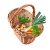 Weidenkorb Einkaufskorb Pilzkorb Natural Wiede Korb Produktbild-Vorschau 6