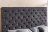riess-ambiente Boxbett PARIS 180x200cm grau Samt mit Produktbild-Vorschau 6
