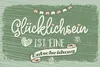 vianmo Holzschild 12x18 cm Glücklichsein ist Entscheidung Produktbild-Vorschau 1