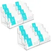 Belle Vous Acryl Aufsteller Visitenkarten Halter (2er Pack) Produktbild-Vorschau 1