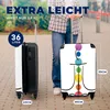 MuchoWow® Koffer Handgepäck Trolley Rollkoffer Kleine Produktbild-Vorschau 5