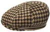 Kangol BLOCK ZIG DRIVING CAP K5472 in braun
