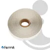 A roll of sealing tape on a white background with gray circles. Produktbild-Vorschau