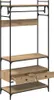 vidaXL Šatní skříň Artisan dub 89 x 39 x 184,5 cm Materiál Náhled obrázku produktu 5