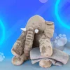 Velký polštář ve tvaru slona, maskot, plyšová hračka, Náhled obrázku produktu 9