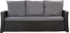 Polster für Polyrattan Sofa 160x60x7cm sitzkissen | Produktbild-Vorschau 1
