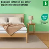 Schlaftroll Taschenfederkernmatratze 140x200 cm H2/H3 – 256 Produktbild-Vorschau 4