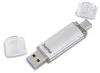 Hama USB-Stick C-Laeta, Type-C USB 3.1, 16GB, Silber Produktbild-Vorschau 1
