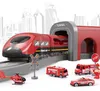 WOOPIE Zestaw Kolejka Elektryczna Pendolino Straż Pożarna Podgląd zdjęcia produktu 5