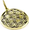 Blume des Lebens Anhänger klein Bronze Flower of Life - Produktbild-Vorschau 1