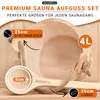 WASSERFELD® Sauna Eimer Set (4 Liter) - Hochwertiger Sauna Produktbild-Vorschau 5