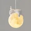 Toolight Lampa Sufitowa Wisząca Śpiący Króliczek G164-1Cp Podgląd zdjęcia produktu 4