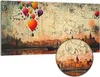 DEQOART Hybrid Leinwand Bild 100x50 cm 'Flüchtende Träume' Produktbild-Vorschau 1