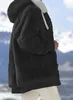 ASKSA Damen Fleecejacke Strickjacke Einfarbig Produktbild-Vorschau 3