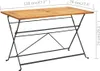 vidaXL Klappbarer Gartentisch 120x70x74 cm Massivholz Produktbild-Vorschau 5
