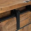 home24 Sideboard - Mango Massiv / Eisen - Mango / Schwarz Produktbild-Vorschau 8