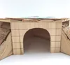 Kerbl Nagerhaus mit zwei Rampen (Farbe Natur, L x B x H 37 Anteprima dell’immagine prodotto 15