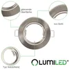 LUMILED 6x vestavná bodová svítidla pevná plochá místa pro Náhled obrázku produktu 3