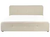 BELIANI Polsterbett Beige 180 x 200 cm Doppelbett Produktbild-Vorschau 4
